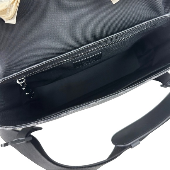 Louis Vuitton Men’s Messenger Voyage Pm Shoulder Bag Monogram Eclipse Black Gray - Picture 8 of 9